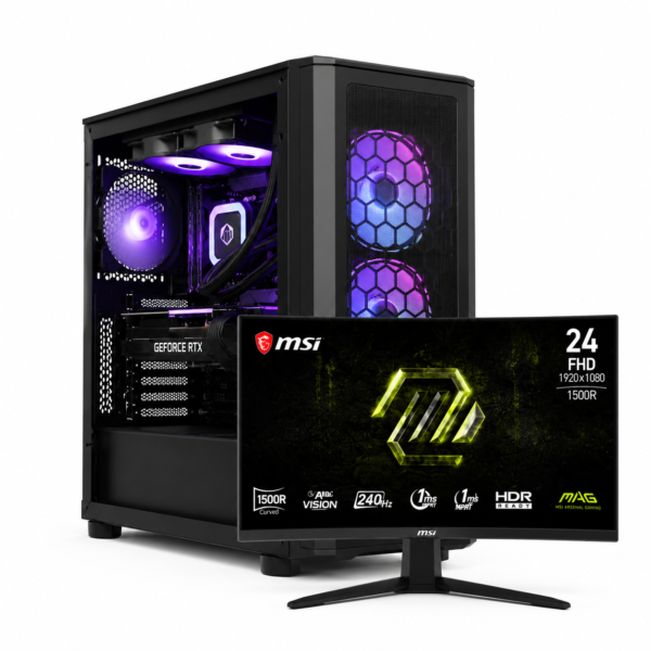 PC Gamer Ryzen 7 5700X RTX 5060 setup gaming Maroc