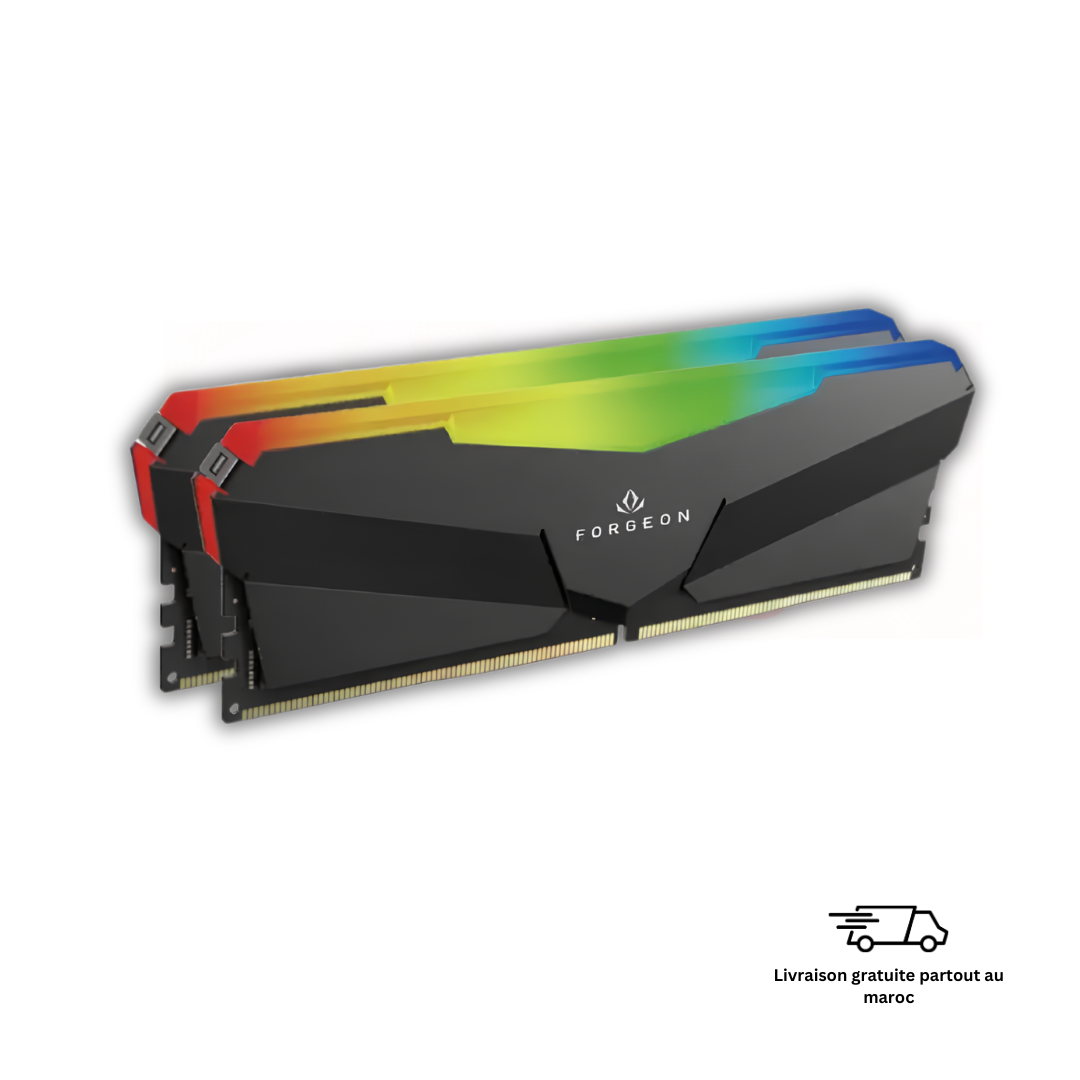 Forgeon Cyclone DDR5 32Go RGB RAM gaming performance