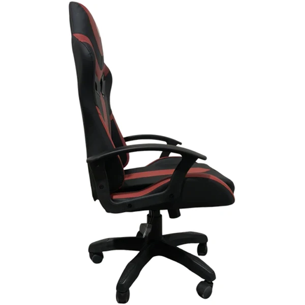 Chaise Gaming HYBROK Fighter rouge et noir