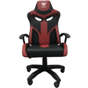 Chaise Gaming HYBROK Fighter rouge et noir