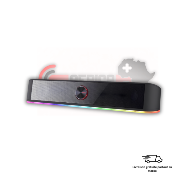 Redragon GS560 soundbar gaming RGB noir Maroc