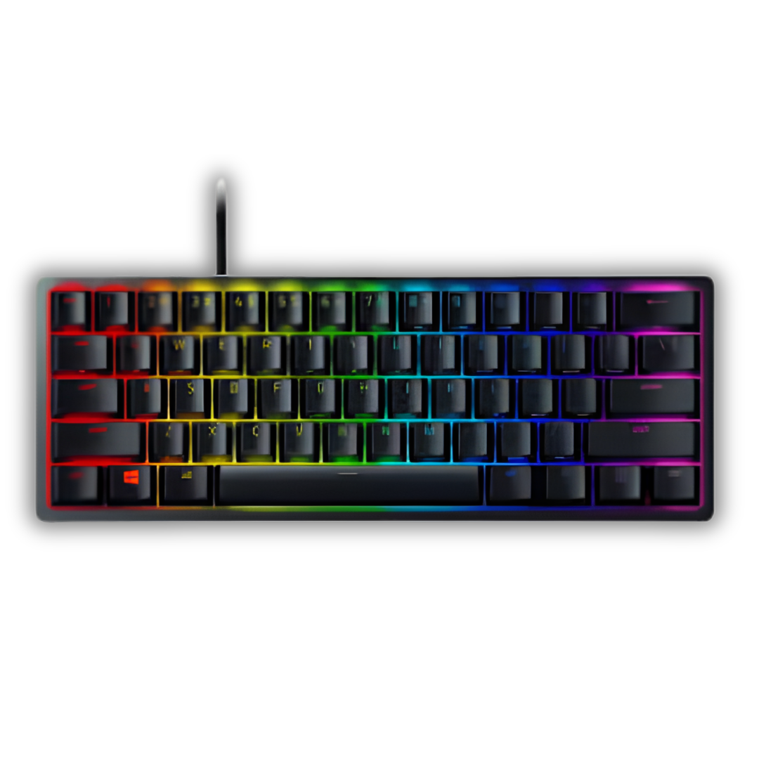 hunts man mini razer clavier gaming RGB