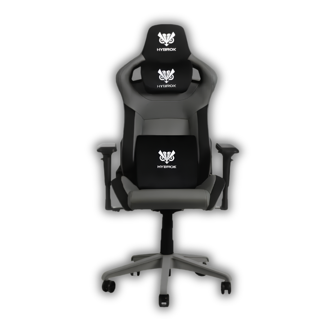 chaise hybrok silence gaming noir gris
