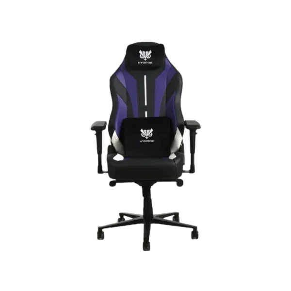 chaise hybrok milky way gaming noir blanc bleu