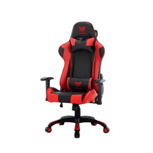 chaise hybrok demon red gaming rouge noir