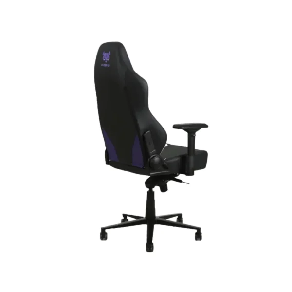 chaise hybrok milky way gaming noir blanc bleu