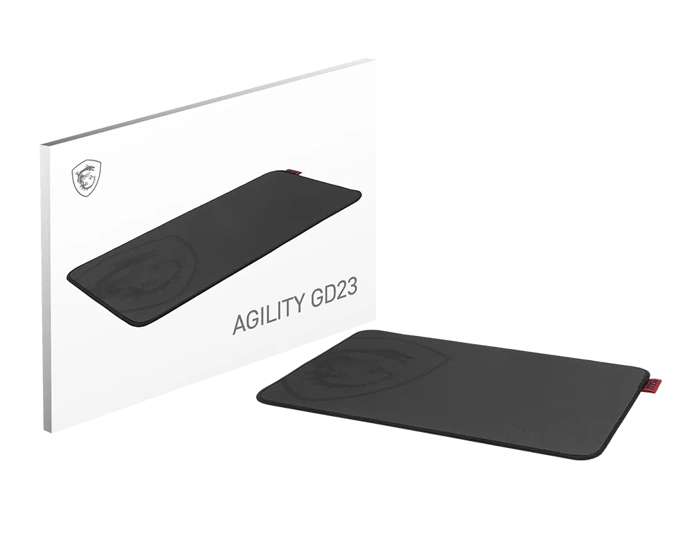 MSI AGILITY GD23 tapis de souris gaming compact