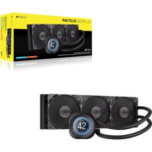 Corsair Nautilus 360 RS LCD Maroc – Watercooling AIO 360mm avec Écran